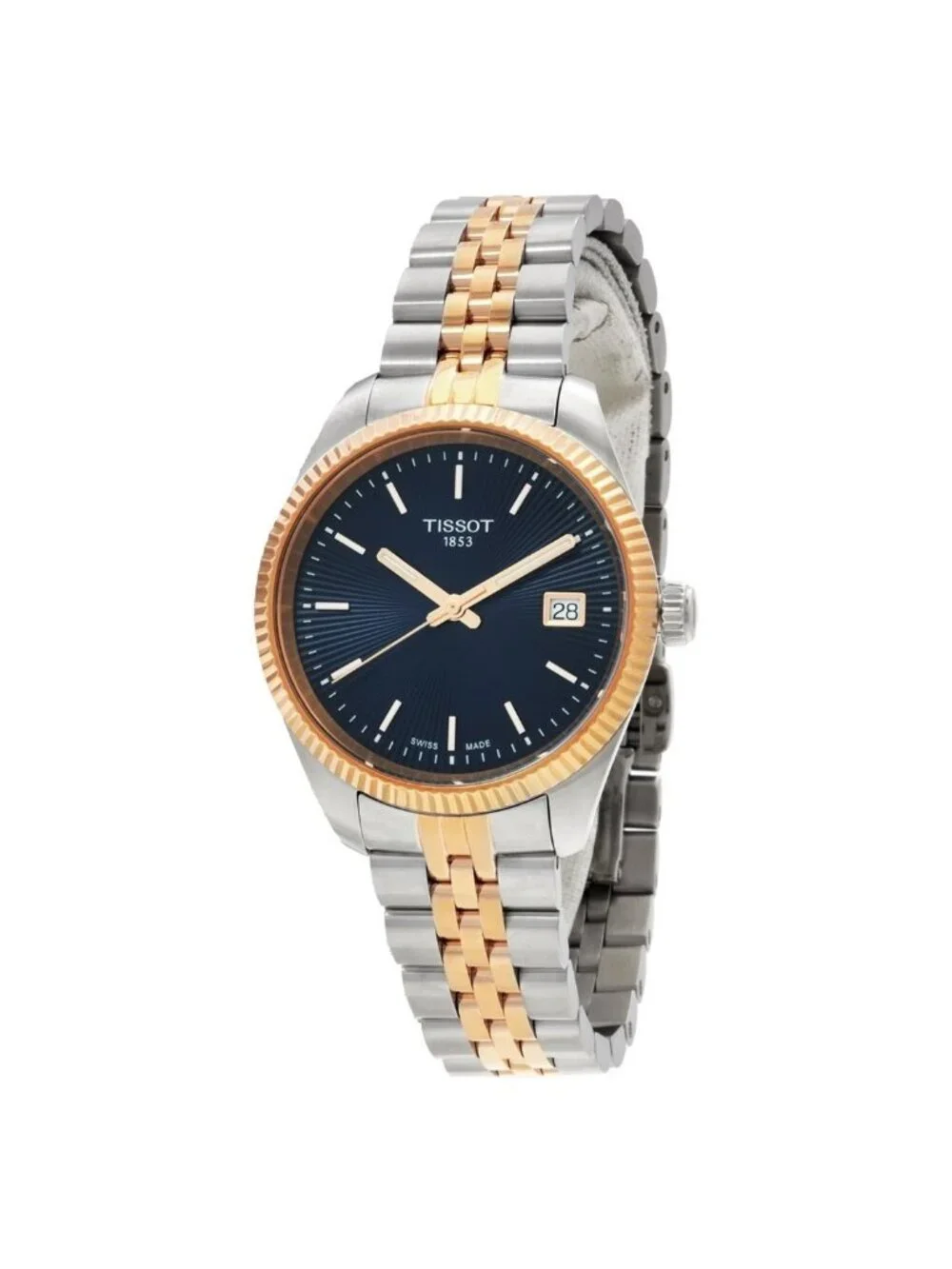 NWT Tissot Ballade Quartz Blue Dial Watch